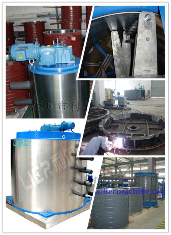 Original Flake Ice Machine Evaporator Manufacturer, Ammonia System Ice Drum