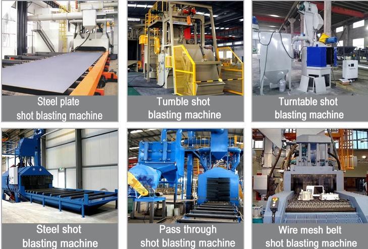 Q69 Automatic Shot Blasting Machine and Industrial Coating Production Line