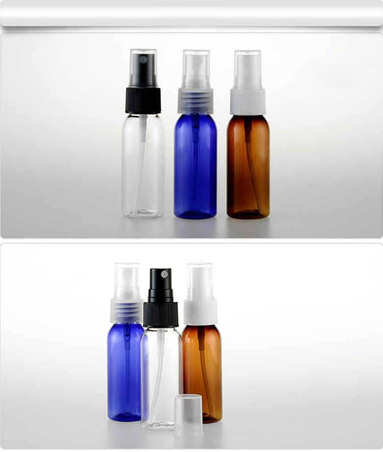 Imirootree 30ml/50ml/60ml/70ml Airless Lotion Bottle Cosmetic Airless Pump 75% Alcohol Plastic Bottle