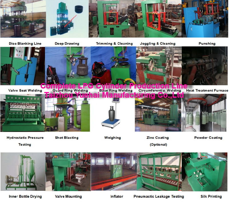 LPG Cylinder Production Line Shotblasting Machine