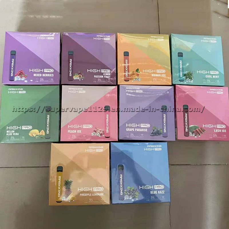 Mexico Hot Selling E-Cigarettes Maskking High PRO High Gt 2.0 Disposable Vape Pen