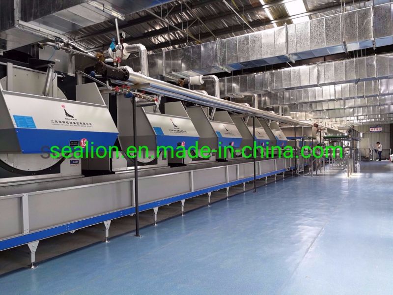 Tunnel Type Continuous Batch Washer System for Hospital