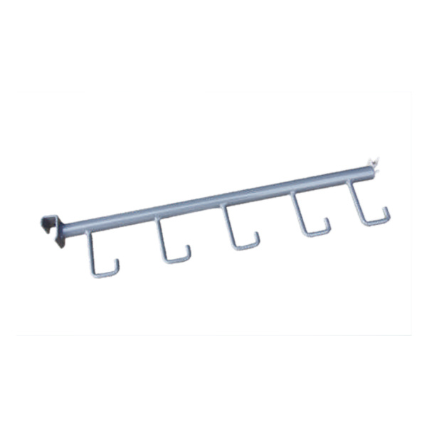 L Type Pipe Hook Clothes Hanger with Five Small Hook