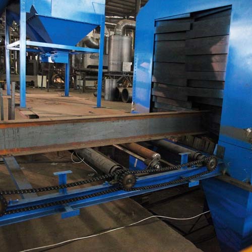 Roller Through Type Shot Blasting Machine for Steel Plate Rust Removal