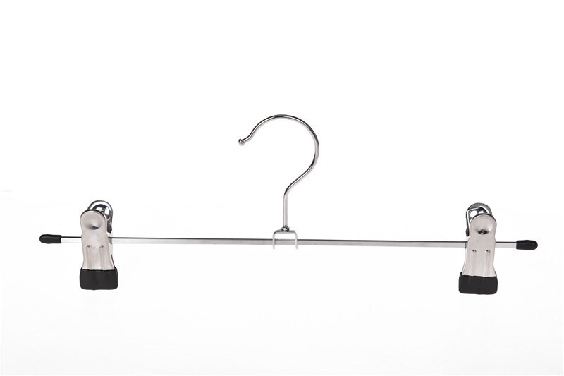 Winsun Metal Pants Hanger Clothes Drying Rack Display Hanger with Nonslip Clips