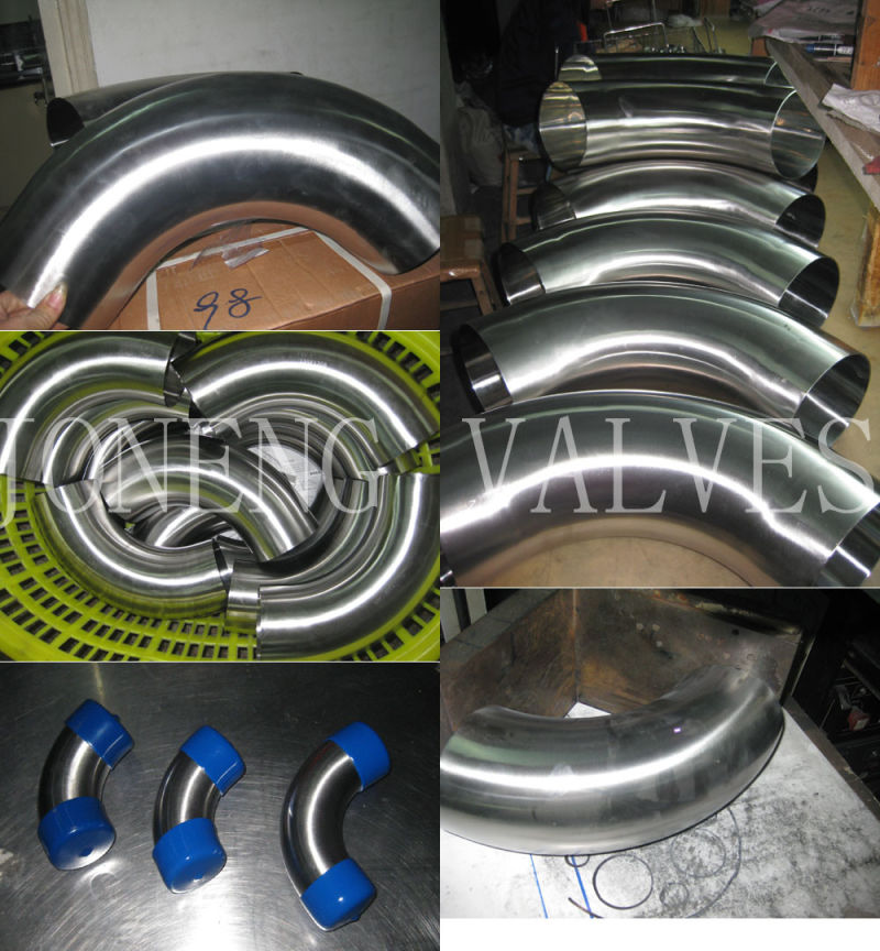 SMS/3A/DIN/BS/Bpe/ISO Standard Stainless Steel Sanitary Elbows