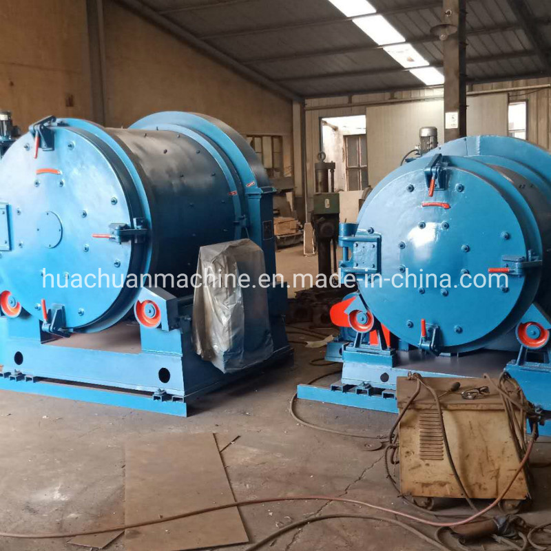 Rotary Drum Shot Blasting Machine Used For Nuts And Screws