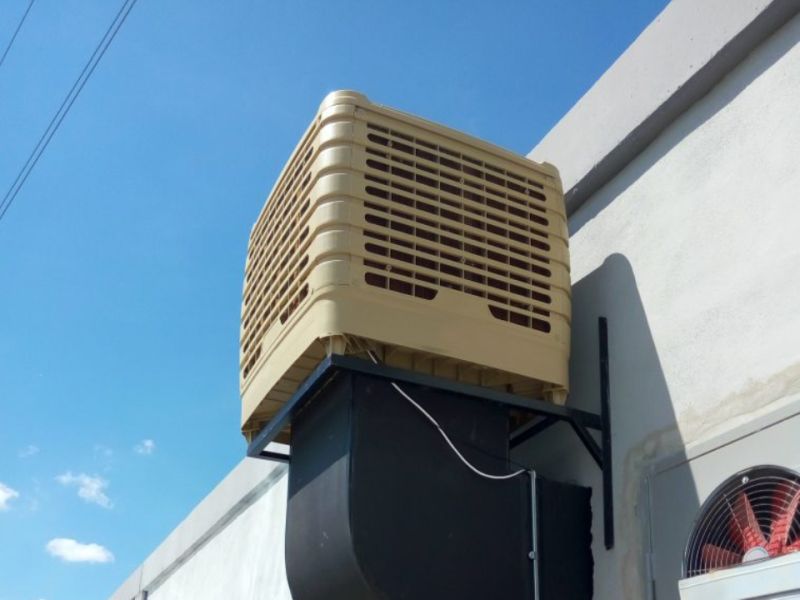Industrial Air Conditioners Mobile Industrial Air Conditioner and Evaprator Fan
