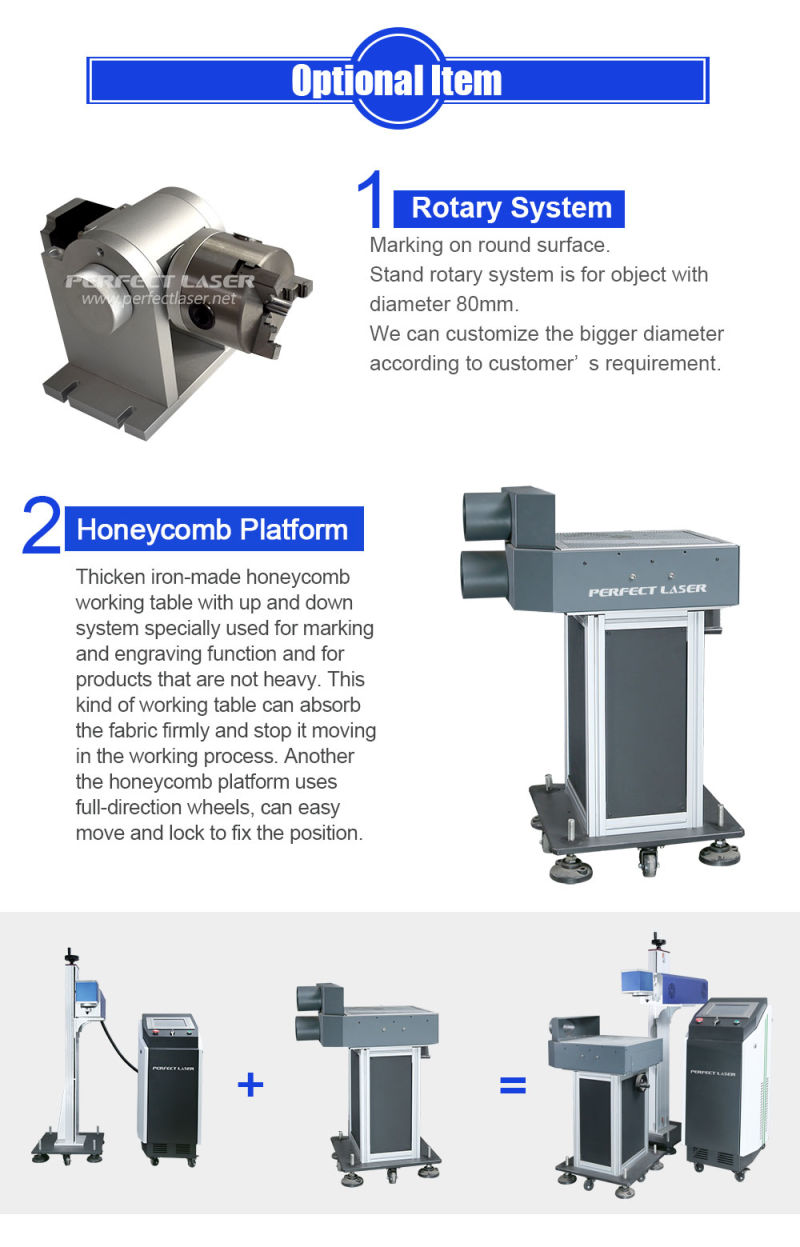 China CO2 Online Flying Laser Jet Marking Etching Machine