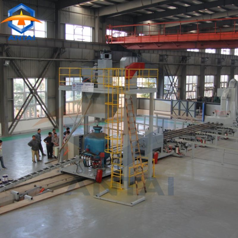 Automatic Shot Blasting Machine for Internal Pipe Cleaning for Drill Oil Steel Pipe Tubes