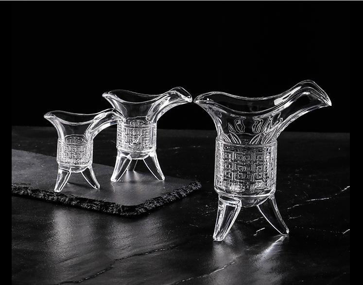 Shot Glasses, 1 Oz Unique Shot Glasses Set of 2/Special Tequila Glass/Port Shot Liquor Glass