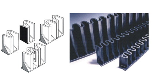 Customized Sidewall Conveyor Belt Used in Steel Plant