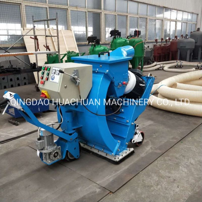 Portable Asphalt Road/Cement Road Shot Blasting Machine With Dust Collector