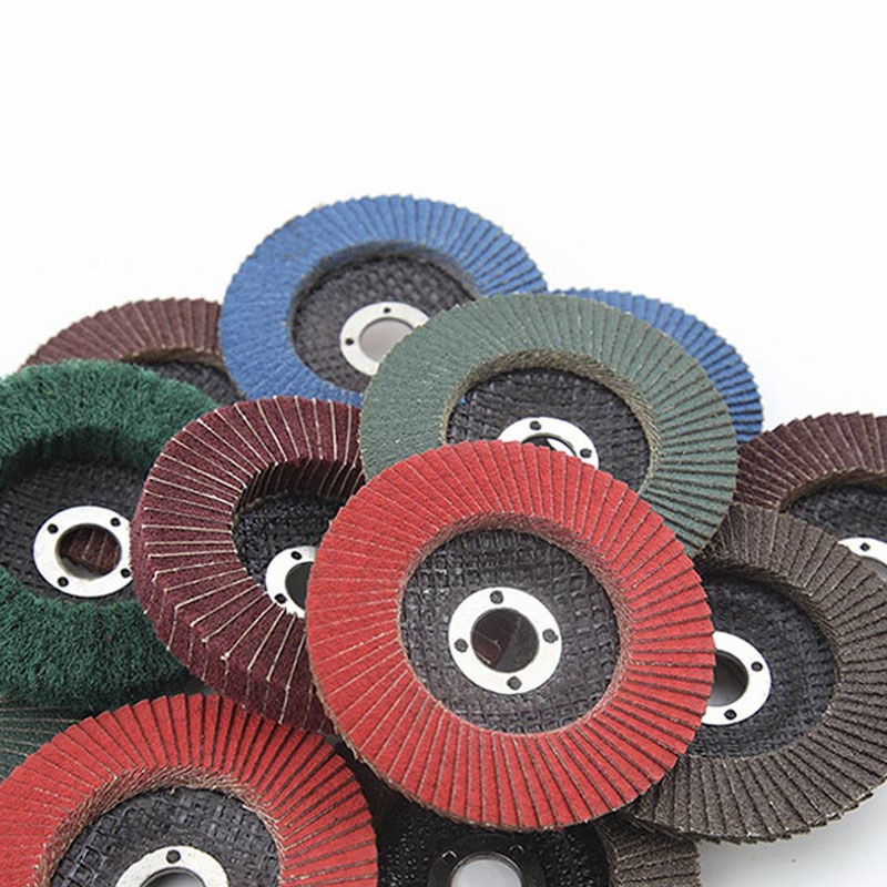 5inch Red Abrasive Flap Abrasive Disc for Metal Polishing
