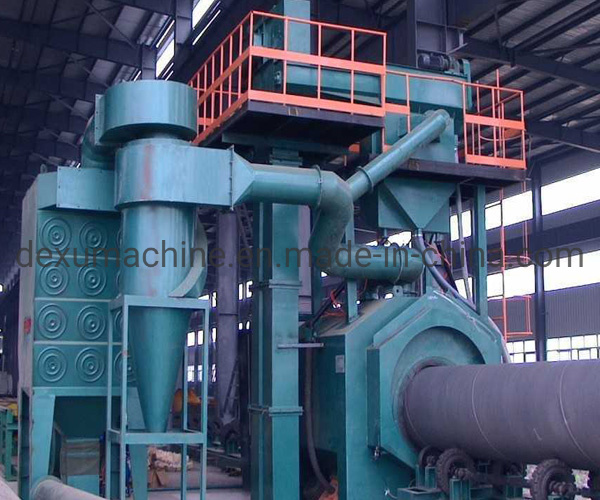 Steel Pipe Shot Blasting Equipment/Steel Pipe Shot Blasting Machine