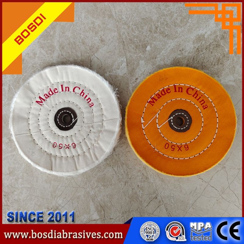 4" Abrasive Polishing Cloth Wheel for Polsihing The Wood, Steel, Stainless Steel
