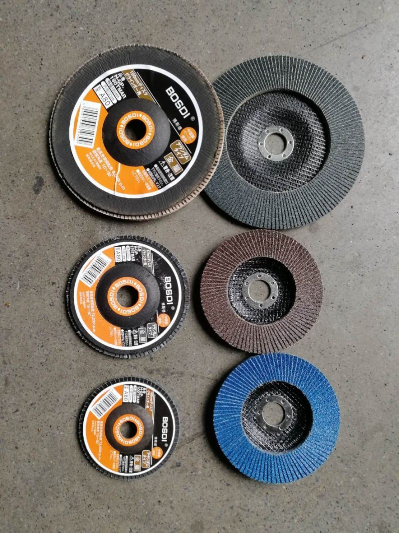 Zirconium Aluminium Flap Disc, Flap Wheel, Abrasive Polishing Wheel
