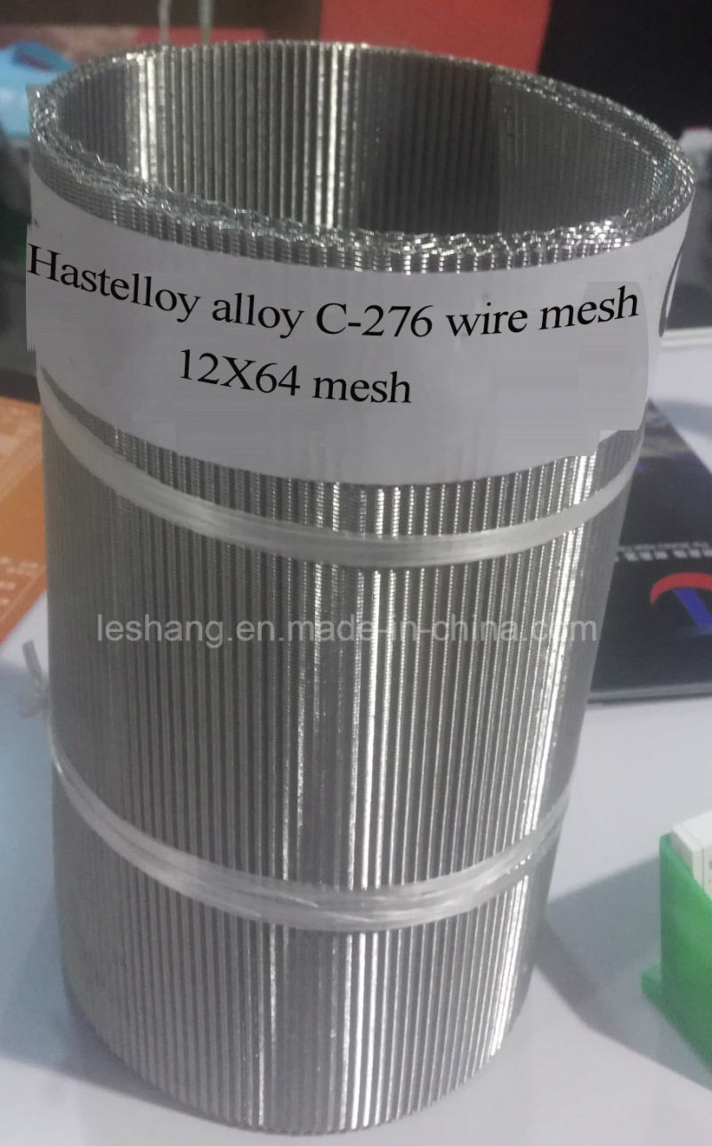 High Corrosion Resist Hastelloy Alloy Wire Mesh/Stainless Steel Wire Mesh