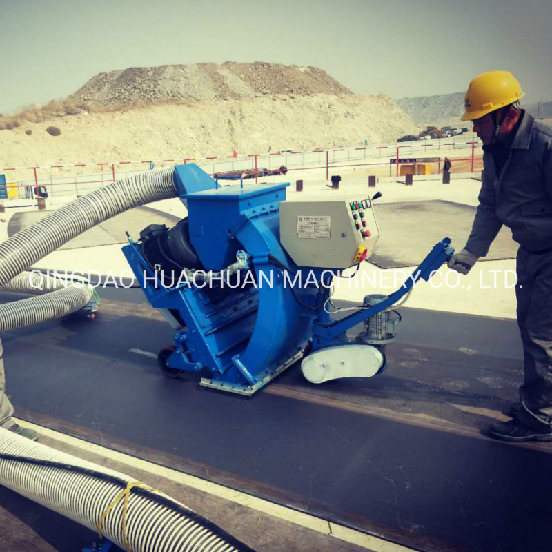 Portable Asphalt Road/Cement Road Shot Blasting Machine With Dust Collector