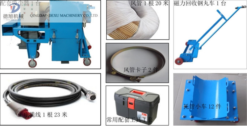 Road Surface Shot Blast Cleaning Machine Floor Sandblasting Machine