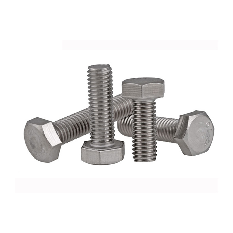 Standard -No Standard Steel Zinc Plating Hexagon Head Bolt M5 to M39 Thread Is Available
