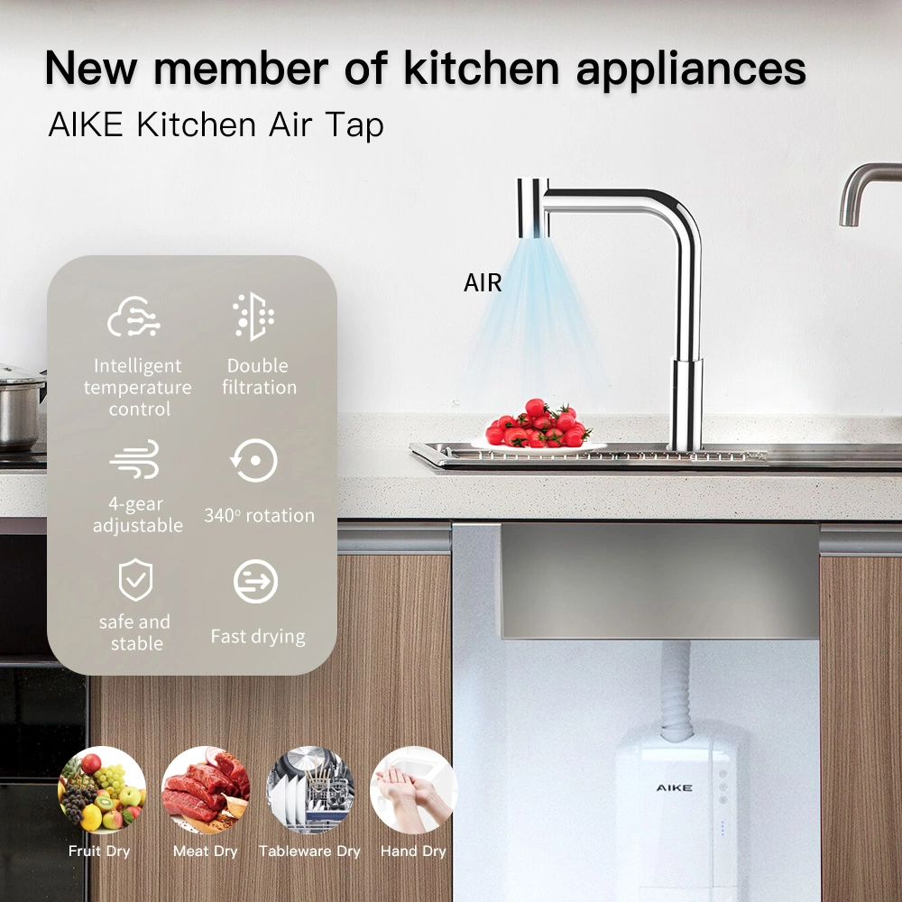 AIKE / OEM AK7171 Smart kitchen tools kitchen air tap dry hand vegetables beef RO water purifier