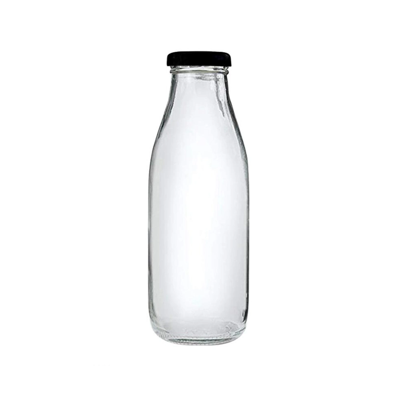 1000ml Glass Water Bottle Ideal for Hot and Cold Water Pitcher with Plastic Top Lid