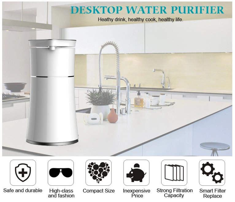 2017 New Innovative Home Appliance Portable Mini Water Purifier, Alkaline Office Water Purifier Machine Poland France
