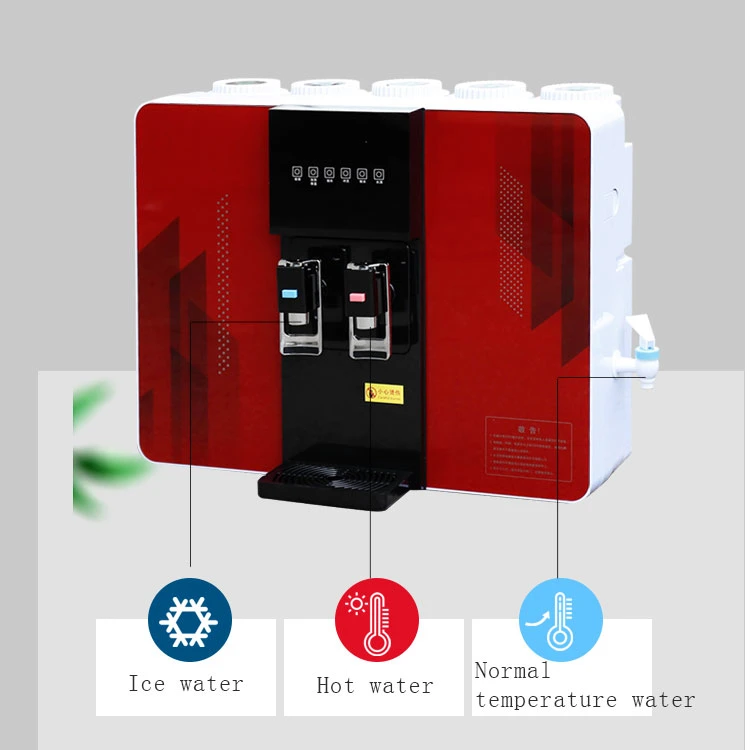 Smart Displayer Drinking Alkaline Water 75gpd RO System Water Purifier