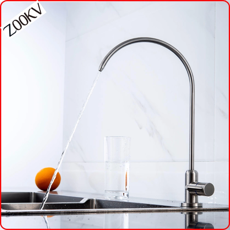 304 Stainless Steel Water Filter Faucet RO System Water Purifier Kitchen Mixer Tap