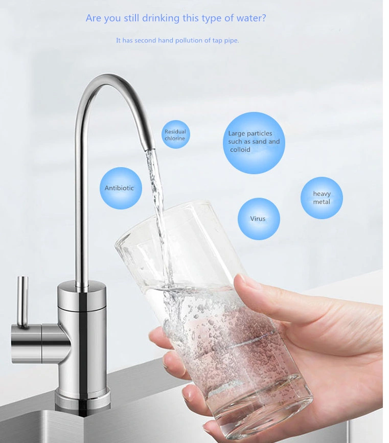 Big Flow Reverse Osmosis Kitchen Sink with Water Purifier
