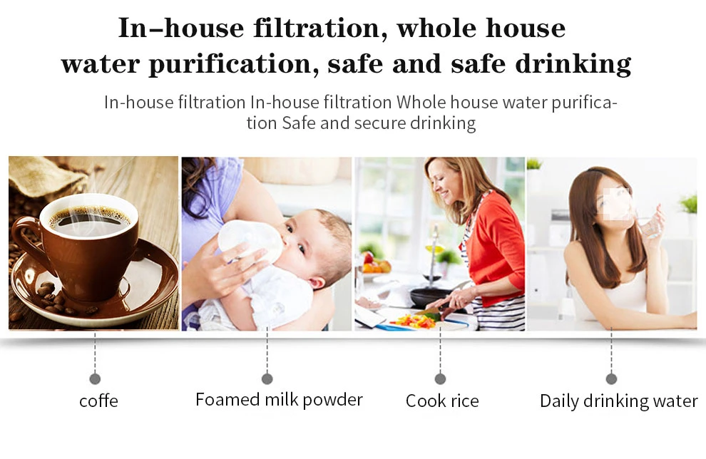 New Water Purifier Household Water Purifier Reverse Osmosis Heating Scale Removal Water Softening Device