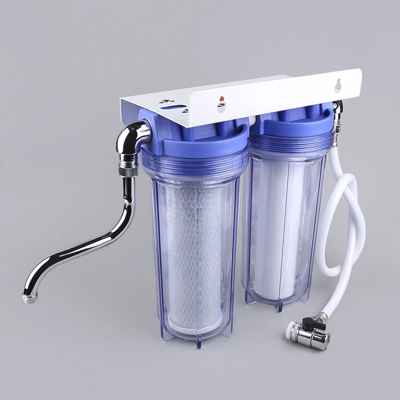 2 Stage Water Purifier Filtration Set with Air Release Button