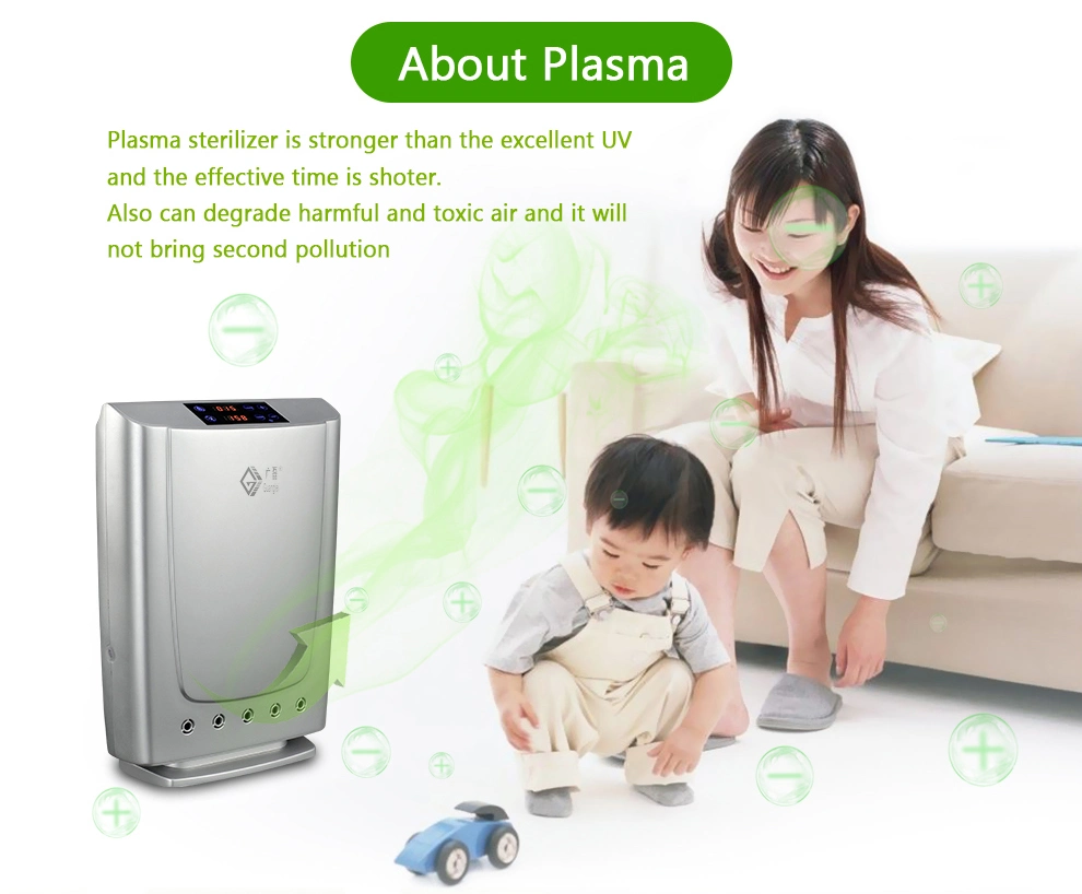 China Factory Air Purifier Plasma Ozone Generator Water Air Purifier