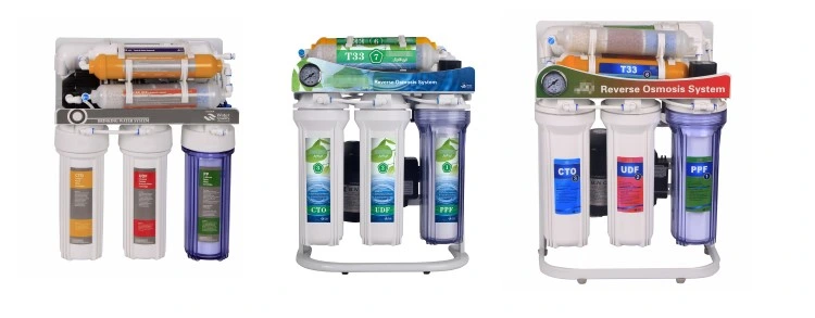 Reverse Osmosis RO 75gpd Drinking Water Treatment 5-Stage RO Water Purifier System