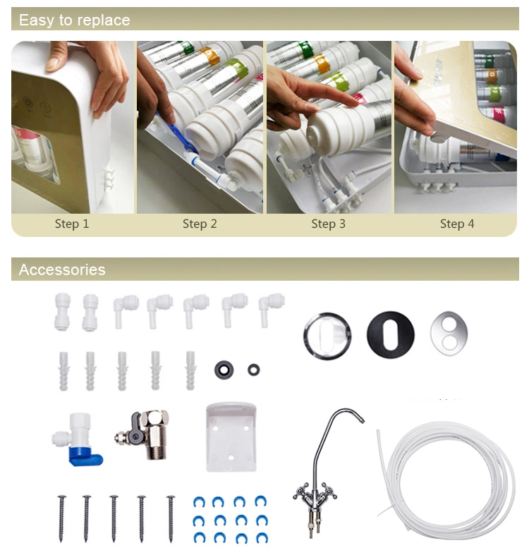 Commercial UF Water Purifier 5 Stages PP+GAC+CTO+UF Water Filter