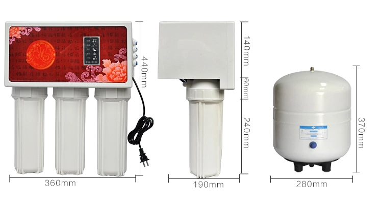 Domestic RO Home Water Purifier Machine 5 Stage Water Filter Plant