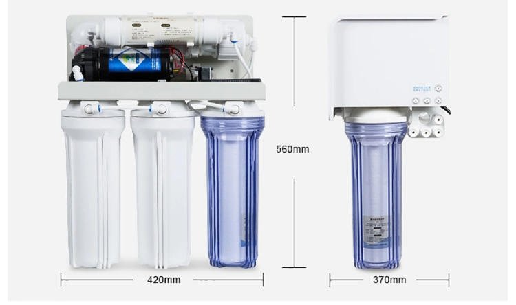 2019 Hot Sale Faucet-Mounted Under Sink RO Water Purifier System