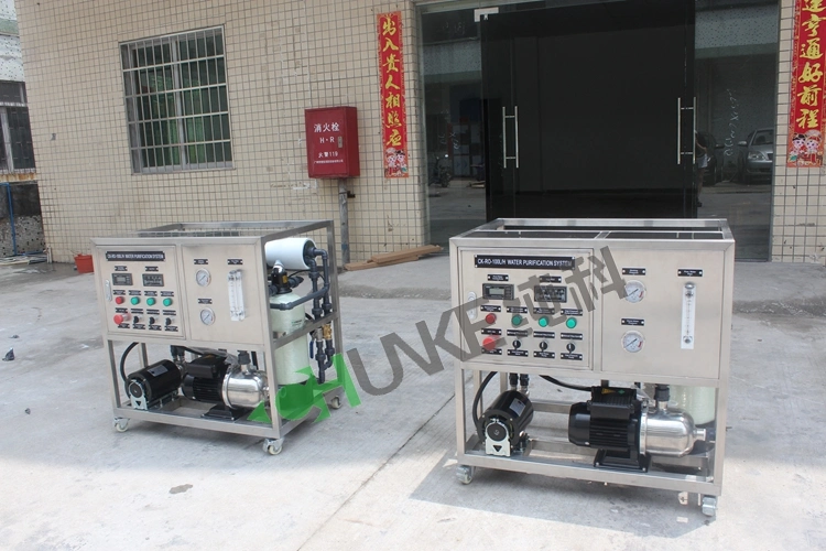 Automatic Brackish Mineral Water Treatment System 100L RO Water Purifier Plant Reverse Osmosis