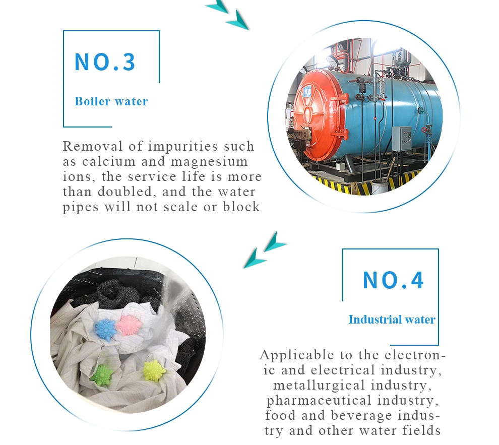 Industrial FRP Water Softening System Water Purifier Water Softener