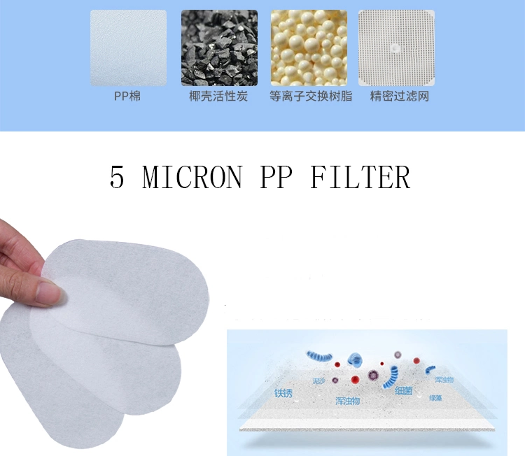 Alkaline Plastic Water Purifier Pitcher Filter Cartridge