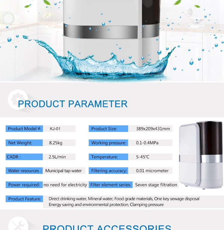 2021 New Household RO Water Filters Purifier