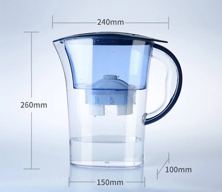 Fast Alkaline Plastic Water Purifier Pitcher