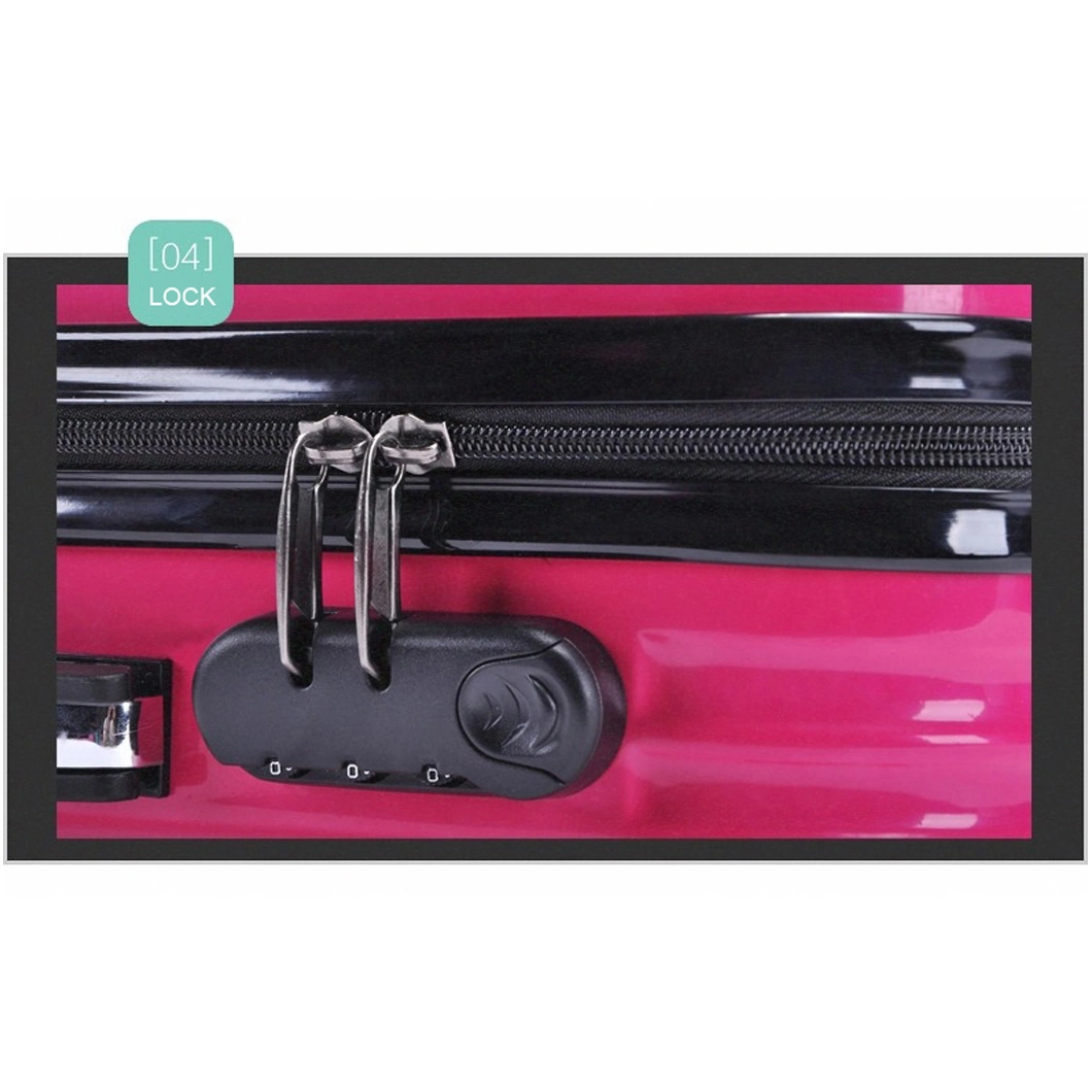 New PC Flight Travel Case Trolley Luggage Bag