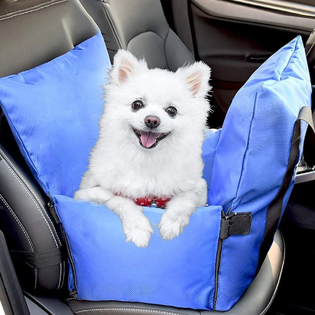 Waterproof Removable Washable Pet Car Booster Bucket Seat Puppy Travel Car Carrier Bed