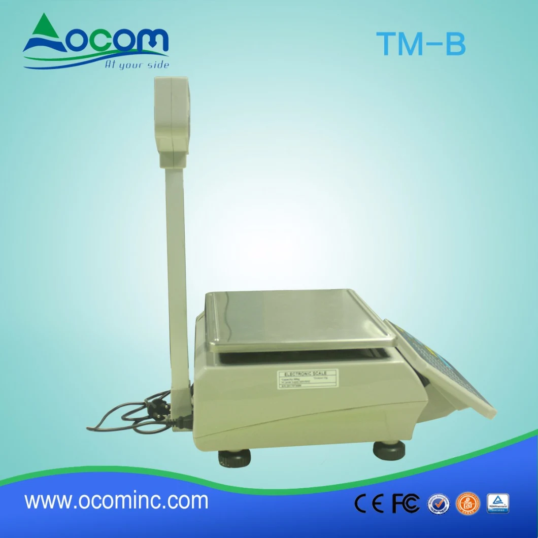TM-B Electronic Weighing Scale Label Printing Barcode Printing