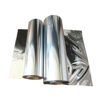 Solar Light Reflective Aluminum Foil Metalized PE Film / Silver Metallic Reflex Film