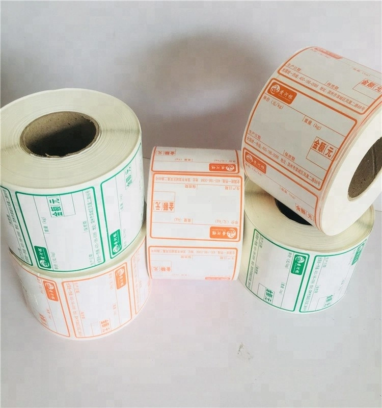 Supermarket Shelf Custom Printing Adhesive Roll Label
