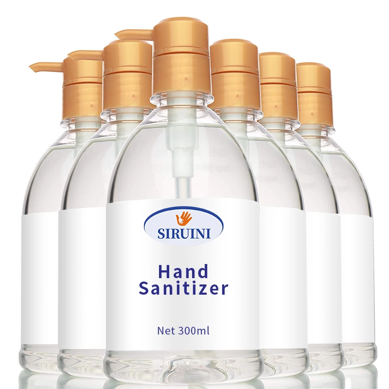 Fast Drying 300ml Hand Sanitiser FDA Waterless 75% Alcohol Antibacterial Sanitising Gel
