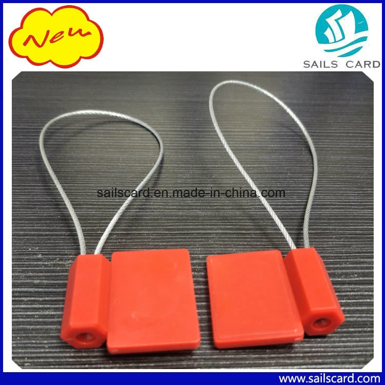 Blue Red Color Steel Wire Seal RFID Tag for Container Logistics